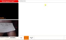 Webcam femdom capturează un penis mic în castitate