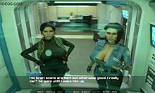 बड़े स्तन और गुदा सेक्स के साथ इंटरैक्टिव 3D पोर्न गेम।